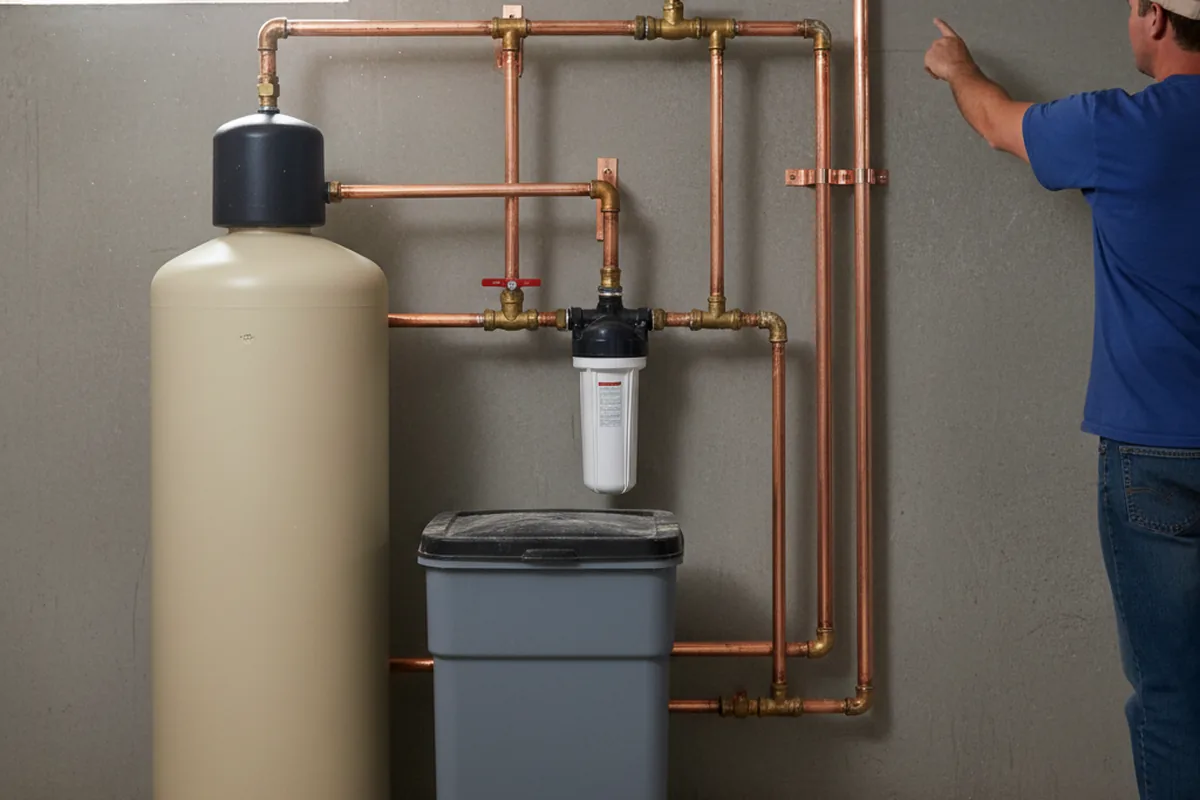 Whole-house water treatment system installed in Chelsea